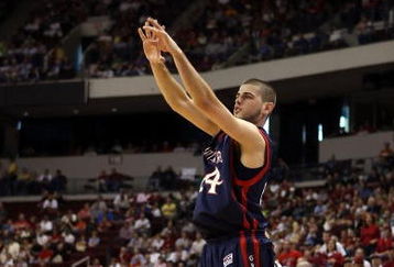 NORTH LITTLE ROCK, AR - MARCH 21:  Todd Golden #24 of the Saint Mary's Gaels shoots a jumper against the Miami Hurricanes during the first round of the South Regional as part of the 2008 NCAA Men's Basketball Tournament at Alltel Arena on March 21, 2008 in North Little Rock, Arkansas.  (Photo by Andy Lyons/Getty Images)