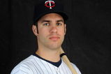 FORT MYERS, FLORIDA - FEBRUARY 23: Joe Mauer #7 of the Minnesota Twins poses during photo day at the Twins spring training complex February 23, 2008 in Fort Myers, Florida. (Photo by Rob Tringali/Getty Images)