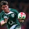 CARDIFF, UNITED KINGDOM - MARCH 21: Ronan O'Gara of Ireland receives a pass during the RBS 6 Nations Championship match between Wales and Ireland at the Millennium Stadium on March 21, 2009 in Cardiff, Wales. (Photo by Laurence Griffiths/Getty Images)