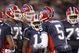 ORCHARD PARK - NOVEMBER 17: Quarterback Trent Edwards #5 of the Buffalo Bills leads the huddle during the game against the Cleveland Browns on November 17, 2008 at Ralph Wilson Stadium in Orchard Park, New York. (Photo by: Rick Stewart/Getty Images)