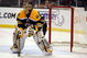 BOSTON - JANUARY 31:  Tuukka Rask of the Boston Bruins waits for the face off against the New York Rangers on January 31, 2009 at the TD Banknorth Garden in Boston, Massachusetts.  (Photo by Elsa/Getty Images)