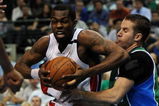 DALLAS - MARCH 17:  Rodney Stuckey #3 of the Detroit Pistons dribbles the ball past Jose Juan Barea #11 of the Dallas Mavericks on March 17, 2009 at American Airlines Center in Dallas, Texas.  NOTE TO USER: User expressly acknowledges and agrees that, by downloading and/or using this Photograph, user is consenting to the terms and conditions of the Getty Images License Agreement.  (Photo by Ronald Martinez/Getty Images)
