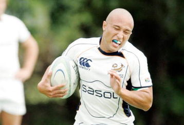 CAPE TOWN, SOUTH AFRICA - NOVEMBER 14: Terry Jacobs during the SA sevens team training held at Maties in Stellenbosch, Cape Town, South Africa. (Photo by Tertius Pickard/Gallo Images/Getty Images)