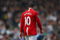LONDON - MARCH 21:  Wayne Rooney of Manchester United is dejected during the Barclays Premier League match between Fulham and Manchester United at Craven Cottage on March 21, 2009 in London, England.  (Photo by Ryan Pierse/Getty Images)