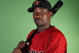 KISSIMMEE, FL - FEBRUARY 25:  Reggie Abercrombie #60 of the Houston Astros poses during Spring Training Photo Day at Osceola County Stadium on February 25, 2008 in Kissimmee, Florida.  (Photo by Doug Benc/Getty Images)