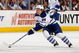 BUFFALO, NY - DECEMBER 12: Mikhail Grabovski #84 of the Toronto Maple Leafs skates with the puck during the game against the Buffalo Sabres on December 12, 2008 at HSBC Arena in Buffalo, New York. (Photo by Rick Stewart/Getty Images)