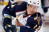 OTTAWA - DECEMBER 3:  Todd White #12 of the Atlanta Thrashers shoots the puck in warm-ups against the Ottawa Senators during the NHL game on December 3, 2008 at the Scotiabank Place in Ottawa, Canada.  The Senators defeated the Thrashers 5-1. (Photo by Phillip MacCallum/Getty Images)
