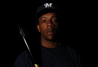 MARYVALE, AZ - FEBRUARY 19: Rickie Weeks of the Milwaukee Brewers poses during photo day at the Brewers spring training complex on February 19, 2009 in Maryvale, Arizona. (Photo by Ronald Martinez/Getty Images)