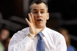 TAMPA, FL - MARCH 12:  Head coach Billy Donovan of the Florida Gators calls to his team against the Arkansas Razorbacks  during the first round of the SEC Men's Basketball Tournament at the St. Pete Times Forum March 12, 2009 in Tampa, Florida.  (Photo by Chris Graythen/Getty Images)