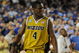 GLENDALE, AZ - MARCH 26:  Guard J.T. Tiller #4 of the Missouri Tigers walks off the court after defeating the Memphis Tigers 102-91 in the Sweet 16 of the NCAA Division I Men's Basketball Tournament at the University of Phoenix Stadium on March 26, 2009 in Glendale, Arizona.  (Photo by Ronald Martinez/Getty Images)