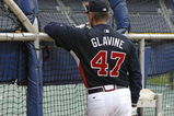 ATLANTA - MARCH 31: Pitcher Tom Glavine #47 of the Atlanta Braves waits for his turn in the batting cage before the game against the Pittsburgh Pirates at Turner Field March 31, 2008 in Atlanta, Georgia.  (Photo by Mike Zarrilli/Getty Images)