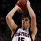 PORTLAND, OR - MARCH 21:  Matt Bouldin #15 of the Gonzaga Bulldogs shoots the ball against the Western Kentucky Hilltoppers during the second round of the NCAA Division I Men's Basketball Tournament at the Rose Garden on March 21, 2009 in Portland, Oregon.  (Photo by Jonathan Ferrey/Getty Images)