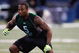 INDIANAPOLIS, IN - FEBRUARY 23:  Linebacker Aaron Curry of Wake Forest runs during the NFL Scouting Combine presented by Under Armour at Lucas Oil Stadium on February 23, 2009 in Indianapolis, Indiana. (Photo by Scott Boehm/Getty Images)