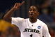 MINNEAPOLIS - MARCH 20:  Kalin Lucas #1 of the Michigan State Spartans calls a play as he brings the ball up court against the Robert Morris Colonials during the first round of the NCAA Division I Men's Basketball Tournament at the Hubert H. Humphrey Metrodome on March 20, 2009 in Minneapolis, Minnesota.  (Photo by Jonathan Daniel/Getty Images)