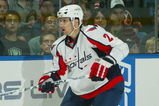 UNIONDALE, NY - OCTOBER 08:  Brian Pothier #2 of the Washington Capitals skates against the New York Islanders on October 8, 2007 at the Nassau Coliseum in Uniondale, New York.  (Photo by Bruce Bennett/Getty Images)
