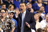 LEXINGTON, KY - FEBRUARY 28: Billy Gillispie the Head Coach of the Kentucky Wildcats gives instructions to his team during the SEC game against the LSU Tigers at Rupp Arena on February 28, 2009 in Lexington, Kentucky. LSU won 73-70. (Photo by Andy Lyons/Getty Images)
