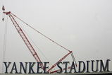 NEW YORK - OCTOBER 16:  The Yankee Stadium sign sits atop the stadium on October 16, 2008 in the Bronx borough of New York City.  (Photo by Mike Ehrmann/Getty Images)