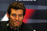MELBOURNE, AUSTRALIA - MARCH 27:  Mark Webber of Australia and Red Bull Racing attends the drivers press conference following practice for the Australian Formula One Grand Prix at the Albert Park Circuit on March 27, 2009 in Melbourne, Australia.  (Photo by Mark Thompson/Getty Images)