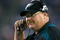 FOXBORO, MA - AUGUST 22: Andy Reid of the Philadelphia Eagles smiles during a preseason game against the New England Patriots at Gillette Stadium on August 22, 2008 in Foxboro, Massachusetts. (Photo by Jim Rogash/Getty Images)