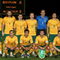 AL MANAMHA, BAHRAIN - NOVEMBER 19: The Australian team line up prior to the Group A 2010 FIFA World Cup qualifier match between Bahrain and the Australian Socceroos at the Bahrain National Stadium on November 19, 2008 in Al Manamha, Bahrain.  (Photo by Robert Cianflone/Getty Images)