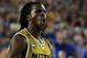 GLENDALE, AZ - MARCH 26:  Forward DeMarre Carroll #1 of the Missouri Tigers celebrates after a play against the Memphis Tigers in the Sweet 16 of the NCAA Division I Men's Basketball Tournament at the University of Phoenix Stadium on March 26, 2009 in Glendale, Arizona.  (Photo by Ronald Martinez/Getty Images)