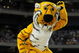 GLENDALE, AZ - MARCH 26: The mascot of the Missouri Tigers performs during the game against the Memphis Tigers in the Sweet 16 of the NCAA Division I Men's Basketball Tournament at the University of Phoenix Stadium on March 26, 2009 in Glendale, Arizona. (Photo by Ronald Martinez/Getty Images)