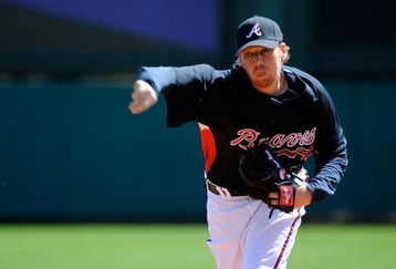 KISSIMMEE, FL - MARCH 3:  Pitcher Tommy Hanson #73 of the Atlanta Braves throws during an exhibition game against Panama at Champion Stadium March 3, 2009 in Kissimmee, Florida.  (Photo by Sam Greenwood/Getty Images)