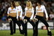 SYDNEY, AUSTRALIA - MARCH 16:  Tigers cheerleaders perform before the round one NRL match between the Wests Tigers and the Canberra Raiders at Campbelltown Sports Stadium on March 16, 2009 in Sydney, Australia.  (Photo by Mark Kolbe/Getty Images)