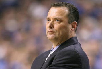 LEXINGTON, KY - JANUARY 21:  Head coach Billy Gillispie of the Kentucky Wildcats watches the action during the SEC game against the Auburn Tigers at Rupp Arena on January 21, 2009 in Lexington, Kentucky.  (Photo by Andy Lyons/Getty Images)