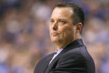 LEXINGTON, KY - JANUARY 21:  Head coach Billy Gillispie of the Kentucky Wildcats watches the action during the SEC game against the Auburn Tigers at Rupp Arena on January 21, 2009 in Lexington, Kentucky.  (Photo by Andy Lyons/Getty Images)