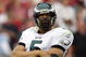 GLENDALE, AZ - JANUARY 18:  Quarterback Donovan McNabb #5 of the Philadelphia Eagles looks on in the second quarter during the NFC championship game against the Arizona Cardinals on January 18, 2009 at University of Phoenix Stadium in Glendale, Arizona.  (Photo by Jed Jacobsohn/Getty Images)