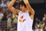 BEIJING - AUGUST 24:  Ricky Rubio #6 of Spain reacts after the United States won 118-107 in the gold medal game during Day 16 of the Beijing 2008 Olympic Games at the Beijing Olympic Basketball Gymnasium on August 24, 2008 in Beijing, China.  (Photo by Phil Walter/Getty Images)