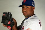 PORT SAINT LUCIE, FL - FEBRUARY 23:  Francisco Rodriguez #75 of the New York Mets poses during photo day at Tradition Field on February 23, 2009 in Port Saint Lucie, Florida.  (Photo by Doug Benc/Getty Images)