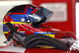 MARTINSVILLE, VA - MARCH 28:  Juan Pablo Montoya's helmet sits on the roof of the #42 Target CHevrolet during rain delayed practice for the NASCAR Sprint Cup Series Goody's Fast Pain Relief 500 at the Martinsville Speedway on March 28, 2009 in Martinsville, Virginia.  (Photo by John Harrelson/Getty Images)