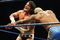 SYDNEY, AUSTRALIA - JUNE 15:  CM Punk wrestles Shelton Benjamin during WWE Smackdown at Acer Arena on June 15, 2008 in Sydney, Australia.  (Photo by Gaye Gerard/Getty Images)