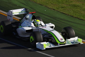 MELBOURNE, AUSTRALIA - MARCH 29:  Jenson Button of Great Britain and Brawn GP drives during the Australian Formula One Grand Prix at the Albert Park Circuit on March 29, 2009 in Melbourne, Australia.  (Photo by Mark Thompson/Getty Images)
