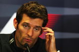 MELBOURNE, AUSTRALIA - MARCH 27:  Mark Webber of Australia and Red Bull Racing attends the drivers press conference following practice for the Australian Formula One Grand Prix at the Albert Park Circuit on March 27, 2009 in Melbourne, Australia.  (Photo by Mark Thompson/Getty Images)
