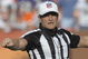 MIAMI, FL - JANUARY 4:  NFL referee Ed Hochuli directs play as the Miami Dolphins host the Baltimore Ravens in an NFL Wildcard Playoff Game at Dolphins Stadium on January 4, 2009 in Miami, Florida.  (Photo by Al Messerschmidt/Getty Images) 