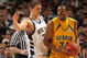 DENVER - MARCH 20:  Will Thomas #34 of the George Mason Patriots handles the ball against the Notre Dame Fighting Irish during the first round of the East Regional as part of the 2008 NCAA Men's Basketball Tournament at Pepsi Center on March 20, 2008 in Denver, Colorado.  (Photo by Doug Pensinger/Getty Images)