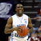 MEMPHIS, TN - MARCH 29:  Ty Lawson #5 of the North Carolina Tar Heels reacts as he holds the ball in the second half against the Oklahoma Sooners during the NCAA Men's Basketball Tournament South Regional Final at the FedExForum on March 29, 2009 in Memphis, Tennessee. The Tar Heels defeated the Sooners 72-60 to advance to the Final Four.  (Photo by Joe Murphy/Getty Images)