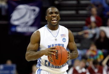 MEMPHIS, TN - MARCH 29:  Ty Lawson #5 of the North Carolina Tar Heels reacts as he holds the ball in the second half against the Oklahoma Sooners during the NCAA Men's Basketball Tournament South Regional Final at the FedExForum on March 29, 2009 in Memphis, Tennessee. The Tar Heels defeated the Sooners 72-60 to advance to the Final Four.  (Photo by Joe Murphy/Getty Images)