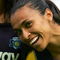 CARSON, CA - MARCH 29:  Marta #10 of the Los Angeles Sol waves to a fan prior to the WPS game against the Washington Freedom at The Home Depot Center on March 29, 2009 in Carson, California. The Sol defeated Freedom 2-0. (Photo by Victor Decolongon/Getty Images)