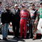 MARTINSVILLE, VA - MARCH 29: (L-R) The Hendrick Motorsports team including Jimmie Johnson, driver of the #48 Lowe's Chevrolet, Geoffrey Bodine, Team Owner Rick Hendrick, Mark Martin, driver of the #5 CARQUEST/Kellogg's Chevrolet, Jeff Gordon, driver of the #24 DuPont Chevrolet, and Dale Earnhardt Jr., driver of the #88 National Guard/AMP Energy Chevrolet, stand on the grid prior to the start of the NASCAR Sprint Cup Series Goody's Fast Pain Relief 500 at the Martinsville Speedway on March 29, 2009 in Martinsville, Virginia.  (Photo by Jerry Markland/Getty Images for NASCAR)