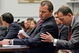 WASHINGTON - FEBRUARY 13: Major League Baseball pitcher Roger Clemens (L) gets a note from his attorney Lanny Breuer while he testifies about allegations of steroid use by professional ball palyers before the U.S. House Oversight and Government Reform Committee on Capitol Hill February 13, 2008 in Washington, DC. The 'Mitchell Report' named several former and current major league baseball players, including Clemens, who are accused of using steroids or other performance-enhancing drugs.  (Photo by Chip Somodevilla/Getty Images)