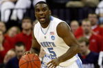 MEMPHIS, TN - MARCH 27:  Ty Lawson #5 of the North Carolina Tar Heels moves the ball against the Gonzaga Bulldogs during the NCAA Men's Basketball Tournament South Regionals at the FedExForum on March 27, 2009 in Memphis, Tennessee.  (Photo by Joe Murphy/Getty Images)