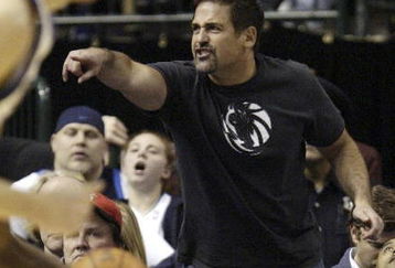 DALLAS - JANUARY 04:  Owner Mark Cuban of the Dallas Mavericks reacts during play against the Indiana Pacers at the American Airlines Center on January 4, 2007 in Dallas, Texas. NOTE TO USER: User expressly acknowledges and agrees that, by downloading and/or using this Photograph, user is consenting to the terms and conditions of the Getty Images License Agreement.  (Photo by Ronald Martinez/Getty Images)
