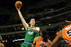 DALLAS - JANUARY 18:  Center Shawn Bradley #44 of the Dallas Mavericks takes a shot against Etan Thomas #36 of the Washington Wizards on January 18, 2005 at the American Airlines Center in Dallas, Texas. The Mavericks defeated the Wizards 137-120.  NOTE TO USER:User expressly acknowleges and agrees that, by downloading and/or using this Photograph, user is consenting to the terms and conditions of the Getty Images License Agreement.  (Photo by Ronald Martinez/Getty Images)