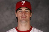 CLEARWATER, FL - FEBRUARY 20:  Cole Hamels #35 of the Philadelphia Phillies poses for a photo during Spring Training Photo day on February 20, 2009 at Bright House Networks Field in Clearwater, Florida.  (Photo by Chris Graythen/Getty Images)