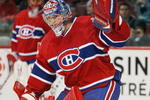 MONTREAL- JANUARY 31:  Carey Price #31 of the Montreal Canadiens stops a shot during the warm up period prior to facing the Los Angeles Kings at the Bell Centre on January 31, 2009 in Montreal, Quebec, Canada.   The Canadiens defeated the Kings 4-3.  (Photo by Richard Wolowicz/Getty Images)