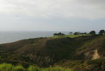 SAN DIEGO, CA- OCTOBER 29: A view of the green on the par 3, 3rd hole, on the South Course, at Torrey Pines, on October 26, 2005 in San Diego, California, United States.  (Photo by David Cannon/Getty Images)